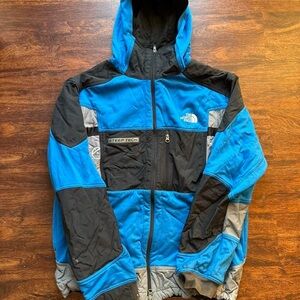 The North Face Men's Blue, Black, and Gray Performance Jacket